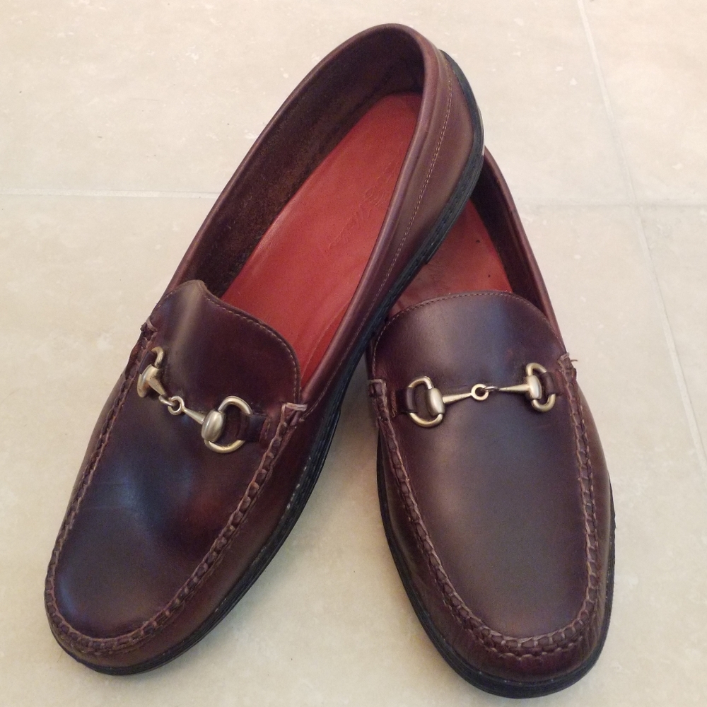 Vintage leather men's dress shoes- mint co…